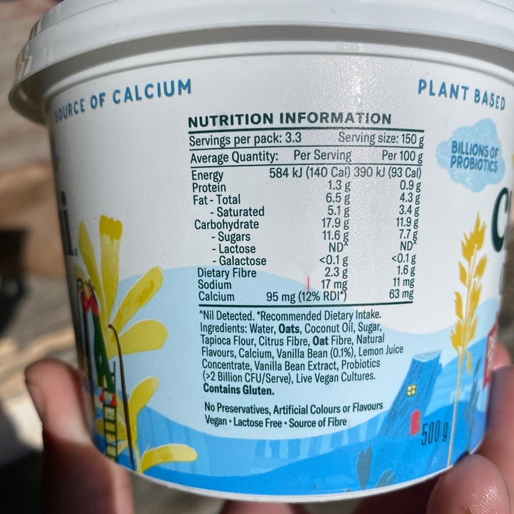 review photo of Chobani Chobani Oat Milk Vanilla shared by @earthling-joel on 01 Sep 2022 - review