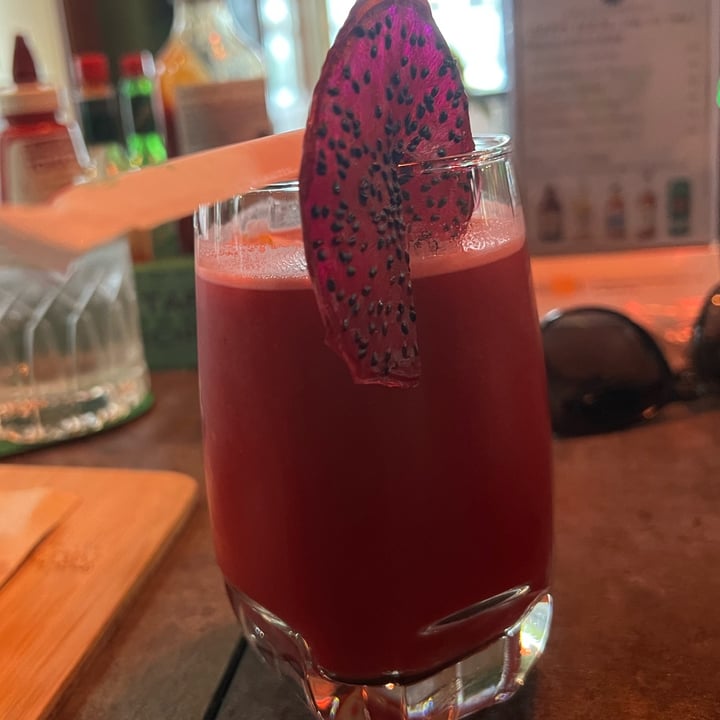 photo of The Vegan Table Beetroot juice shared by @kimmartin on  21 Nov 2022 - review