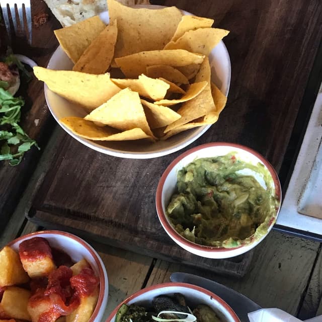 Photo of the dish “gluten free nachos”