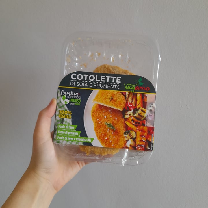 photo of Vegamo Cotolette di soia e frumento shared by @martinafort on  18 Jul 2022 - review