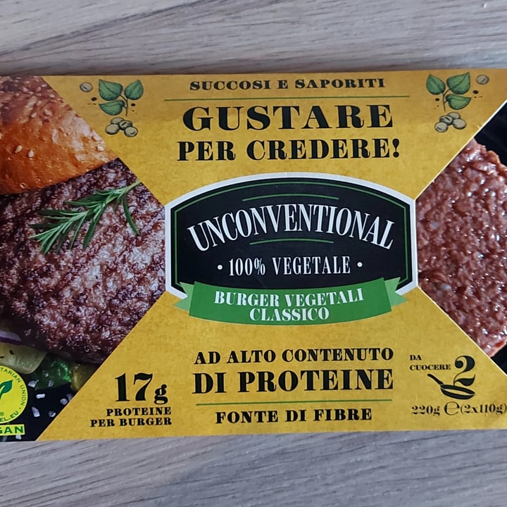 review photo of Unconventional Burger Vegetale Classico - Classic Burger shared by @rossellakiddo on 04 Aug 2022 - review