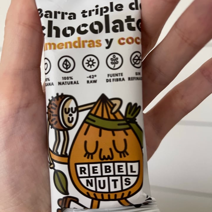 photo of Rebel Nuts Barrita De Chocolate shared by @ninafrancisca on  21 Sep 2021 - review