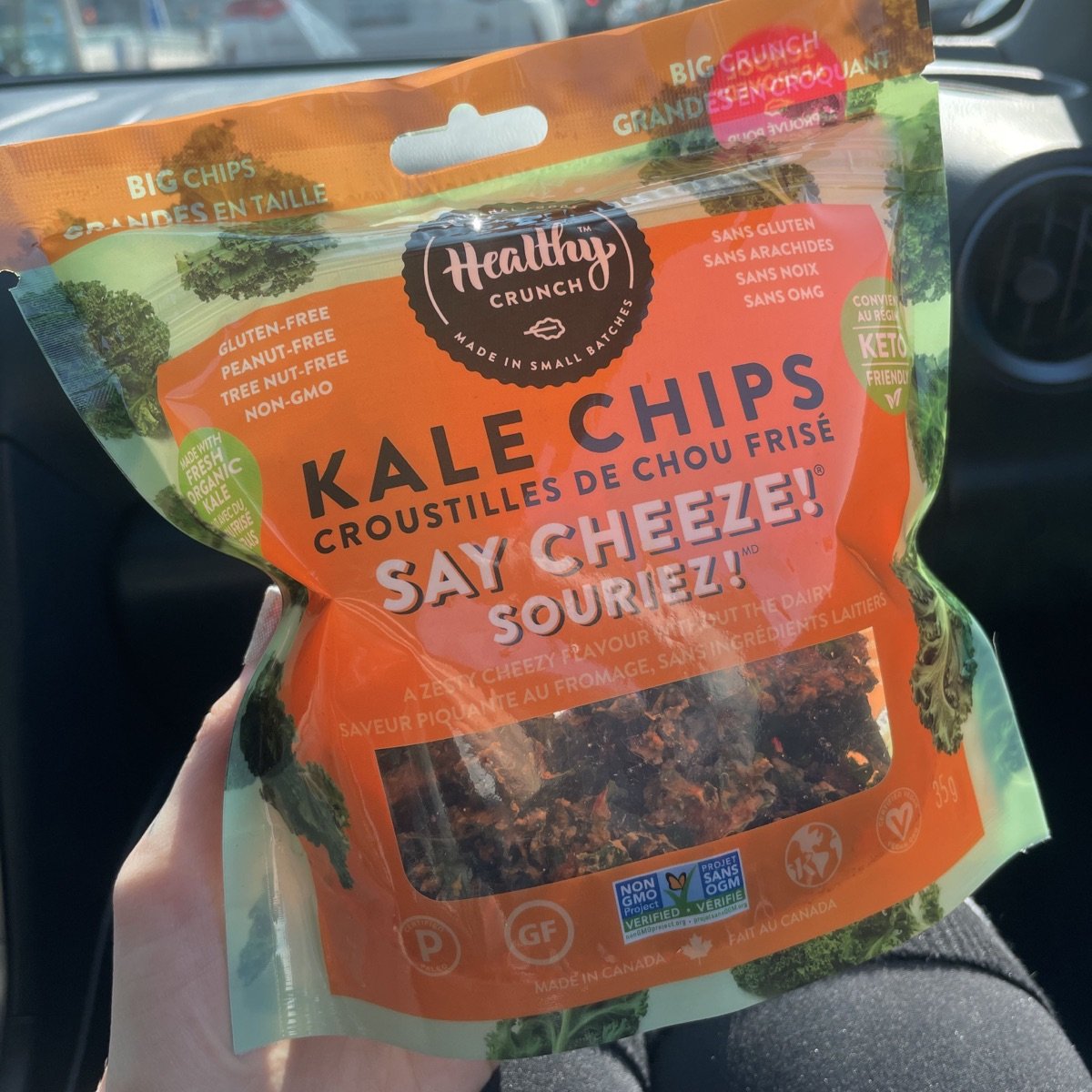 Healthy Crunch Kale Chips Say Cheeze Reviews abillion