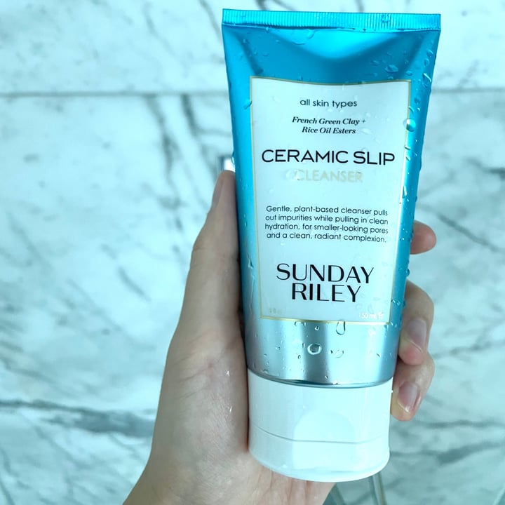 photo of Sunday Riley Ceramic Cleanser shared by @mrsgarg on  21 Aug 2021 - review