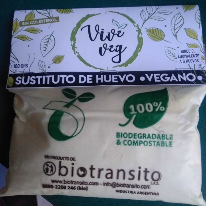 photo of Vive Veg Huevo Vegano shared by @ursula on  16 Jul 2020 - review