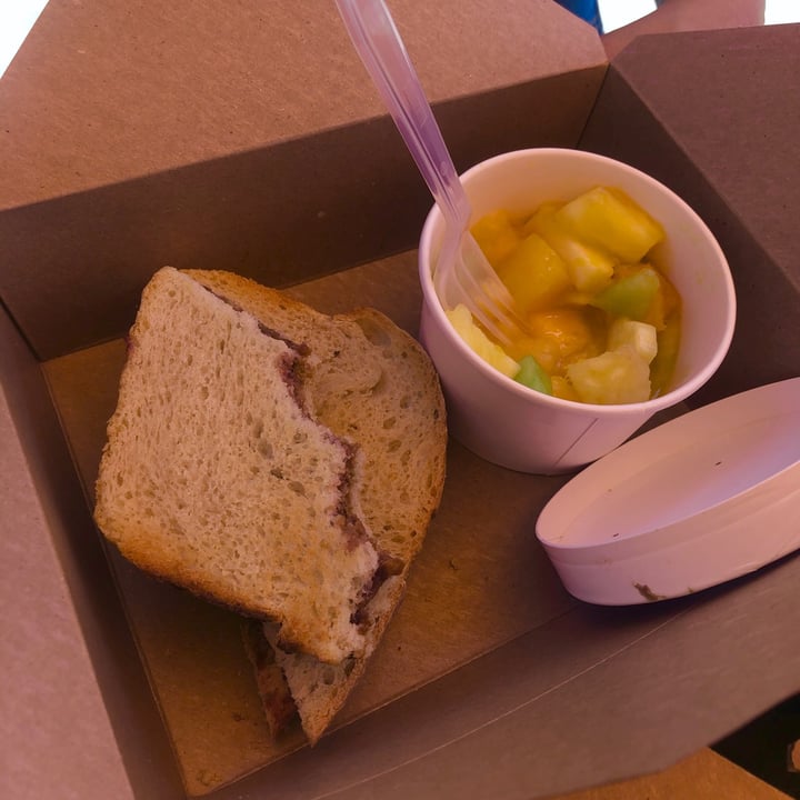 review photo of Dandelion Communitea Cafe Sunbutter And Jelly Sandwich shared by @leashy on 26 May 2020 - review