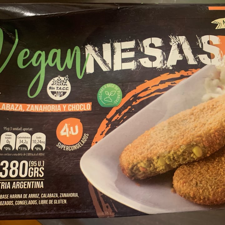 photo of Veganess Milanesas de Choclo y Zanahora shared by @maires85 on  30 Sep 2021 - review