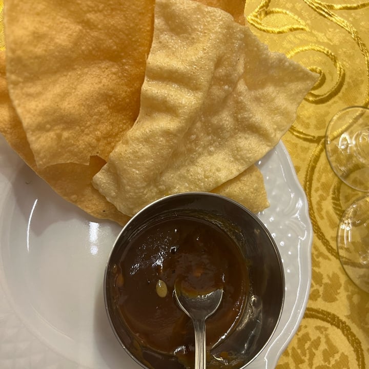 photo of Annapoorna India Ristorante Indiano a Roma Papadums shared by @aananga on  25 Nov 2022 - review