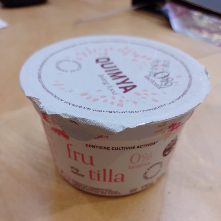 photo of Quimya Yogur sabor Frutilla shared by @mackphiller on  06 Jul 2022 - review