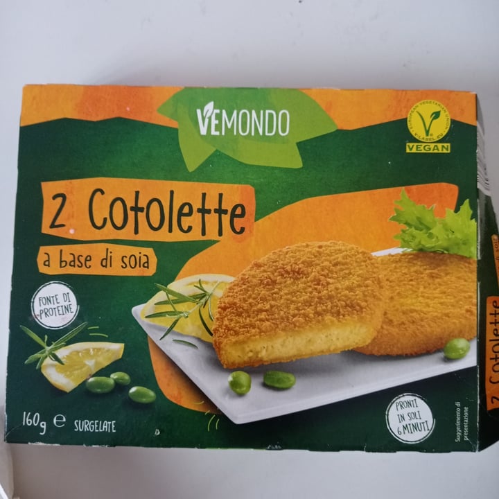photo of Vemondo  2 Cotolette a Base di Soia shared by @floyellow on  17 Dec 2022 - review