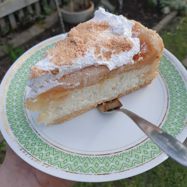 Photo of the dish “Milchreistorte mit Pflaume”