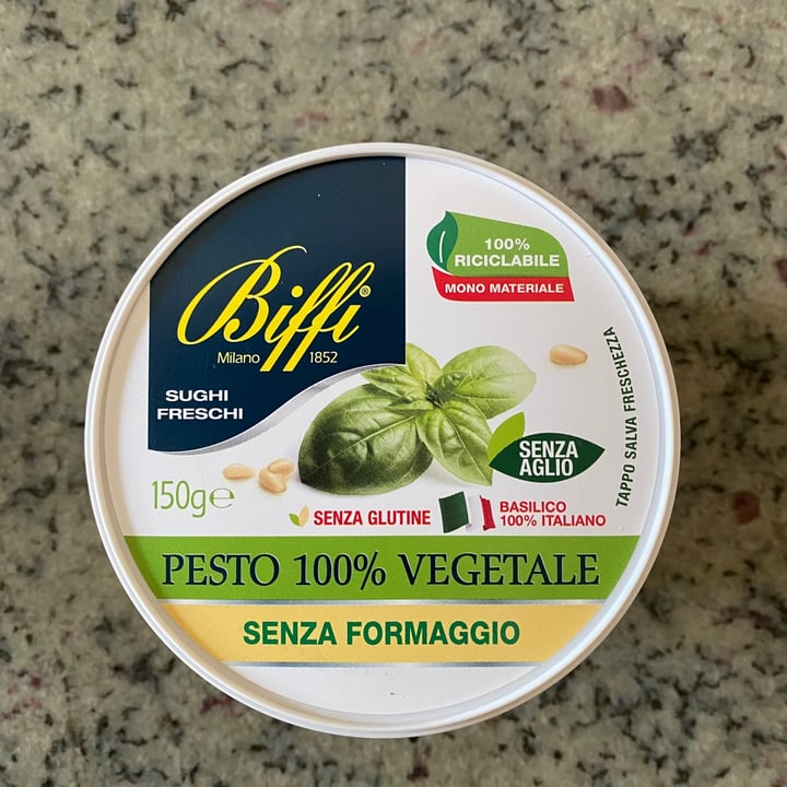 photo of Biffi Pesto 100% Vegetale Senza Formaggio shared by @annadimeo on  21 Apr 2021 - review