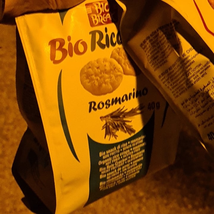 photo of Bio break Bio Rice Chips Al Rosmarino shared by @patti95 on  14 Dec 2021 - review