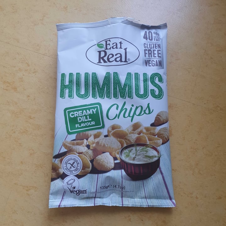 review photo of Eat Real Lentil Chips Creamy Dill Flavour shared by @veganpecan on 19 Feb 2021 - review