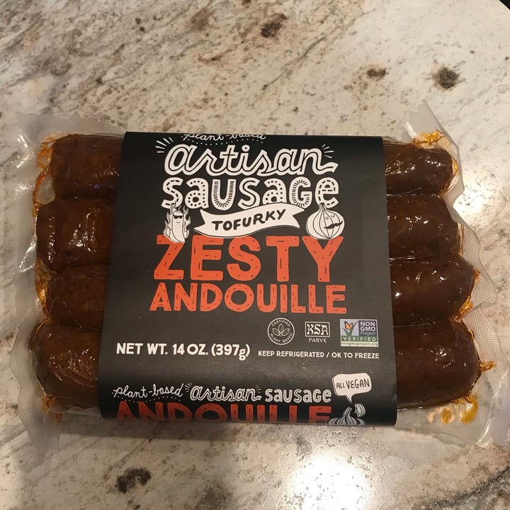 photo of Tofurky Artisan Sausage Zesty Andouille shared by @dianna on  22 Jan 2021 - review