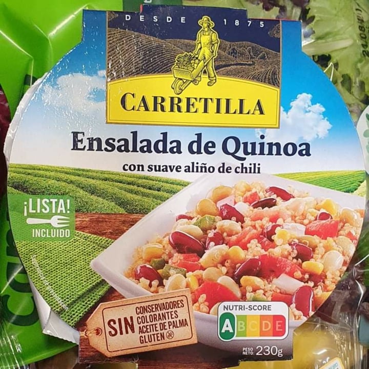 photo of Carretilla Enaalada de quinoa shared by @veganflor on  18 Oct 2020 - review