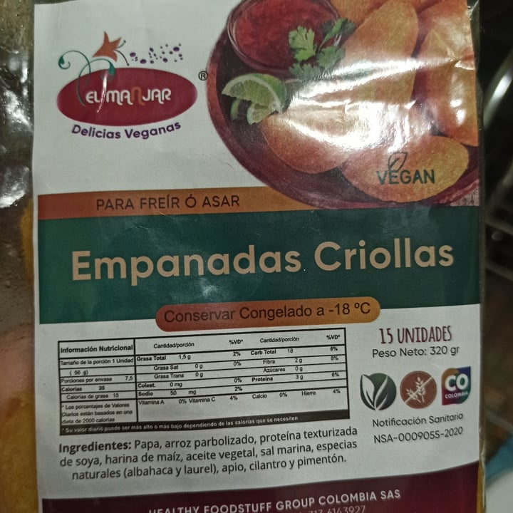 photo of El Manjar Empanaditas Criollas shared by @yazalmonacid on  02 May 2022 - review