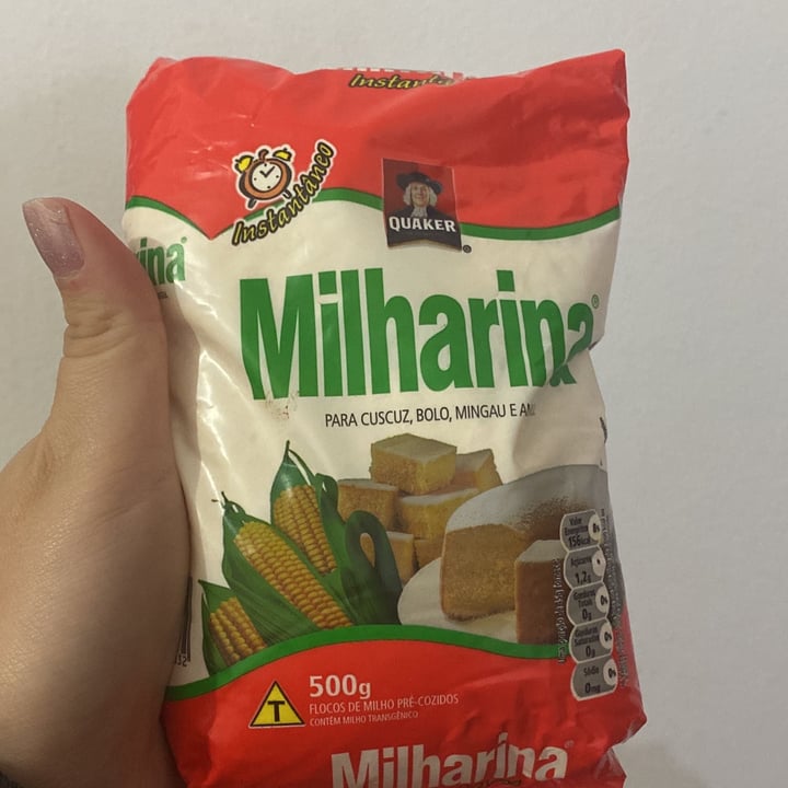 photo of Quaker Milharina shared by @leticiares on  01 Oct 2022 - review