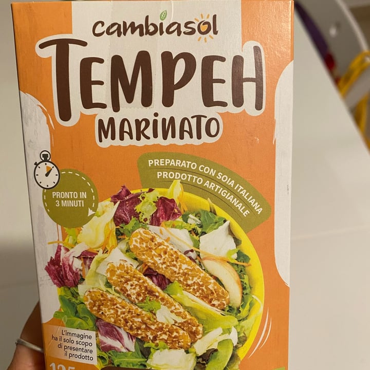 photo of Cambiasol Tempeh Marinato shared by @falkori on  17 Mar 2022 - review