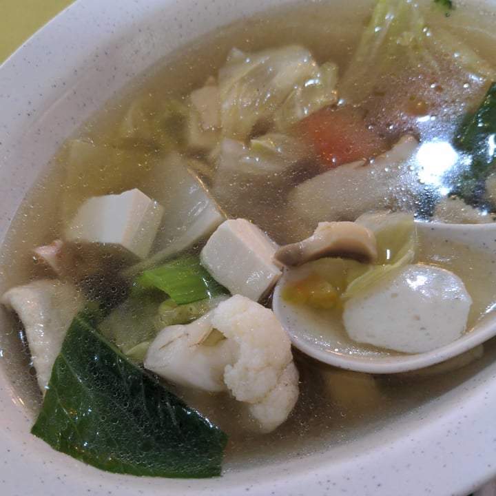 photo of Shu Vegetarian Stall Mixed Vegetables Tofu Soup shared by @shawneofthedead on  16 Jan 2022 - review
