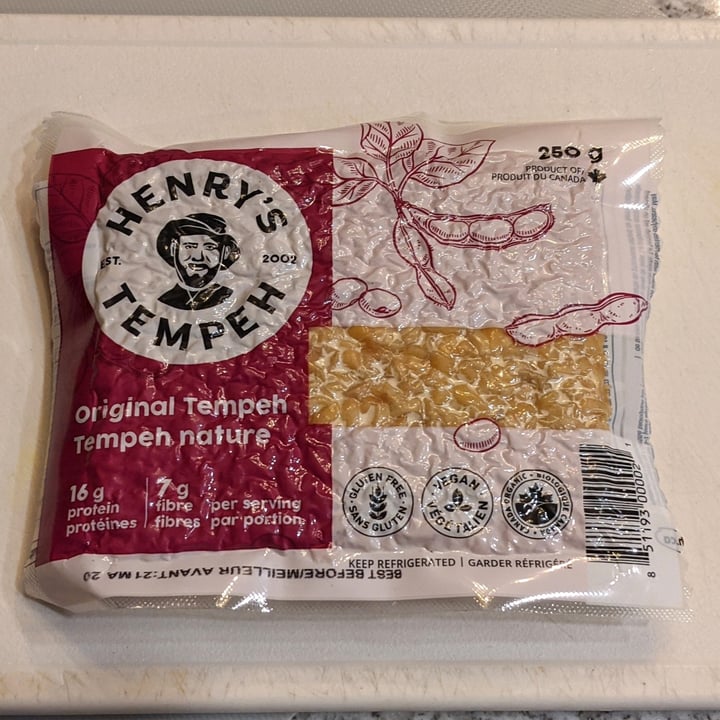 photo of Henry's Tempeh Tempeh (original) shared by @stormm on  17 Apr 2021 - review