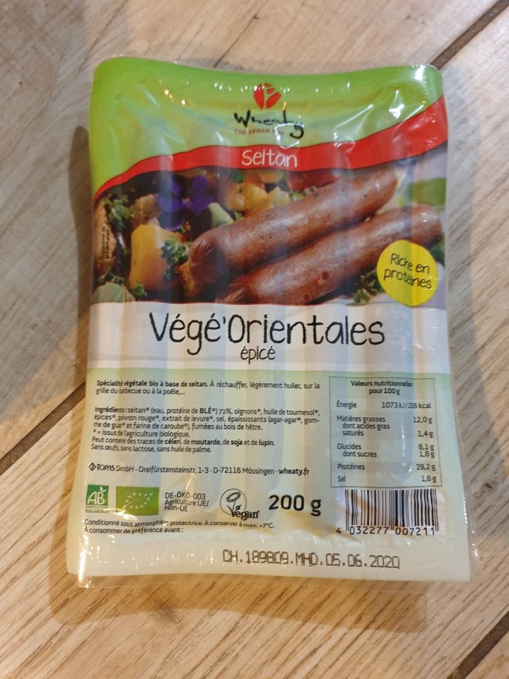 review photo of Wheaty Végé'Orientales shared by @thetoinou on 17 Mar 2020 - review