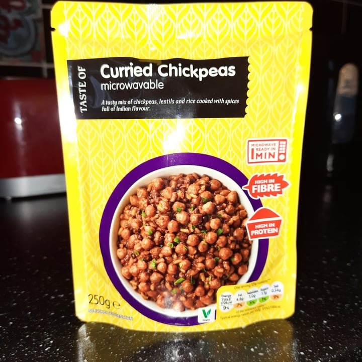 photo of Aldi Curried Chickpeas Lidl Curried Chickpeas shared by @steph65 on  08 Feb 2021 - review