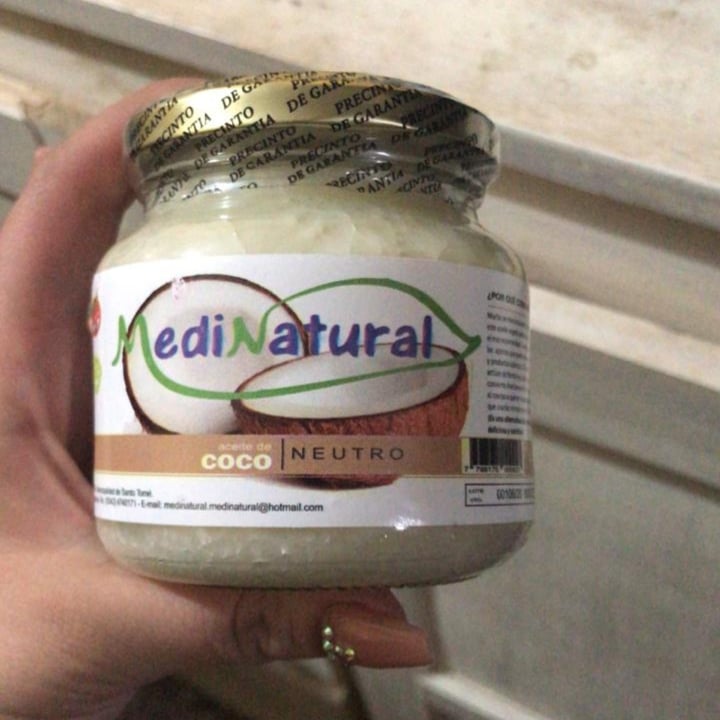 photo of MediNatural Aceite de coco shared by @zamm on  17 Sep 2020 - review