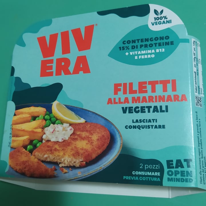 review photo of Vivera Filetti alla marinara vegetali shared by @elinasiurbani on 14 Sep 2022 - review