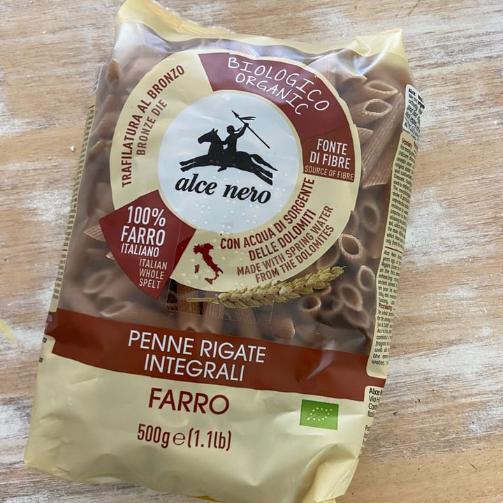 photo of Alce Nero Penne integrali al farro shared by @caropis on  27 Apr 2022 - review