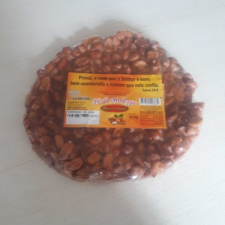 review photo of pé de moleque Pé de Moleque doces Israel shared by @danielakappaun on 17 Jul 2022 - review
