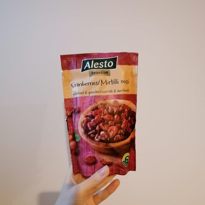 photo of Alesto Cranberries shared by @silversp00n on  04 Feb 2022 - review