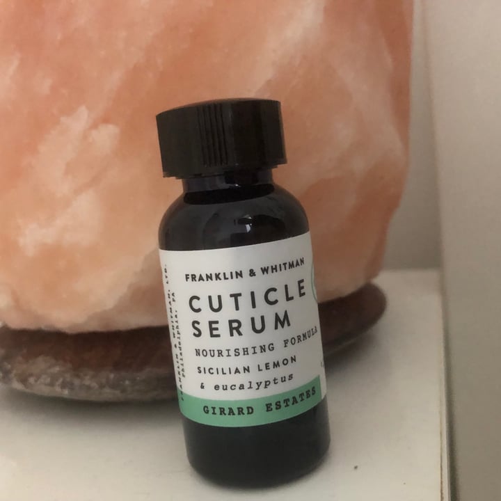 Franklin & Whitman Cuticle Serum Review abillion