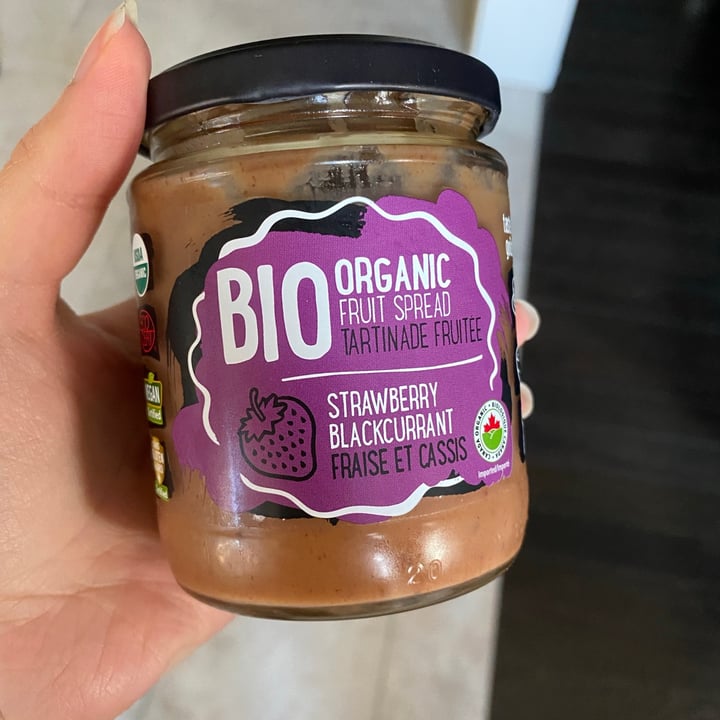 review photo of Bio-organic Strawberry Blackcurrant Fruit Spread shared by @alexiscl on 21 Jun 2021 - review