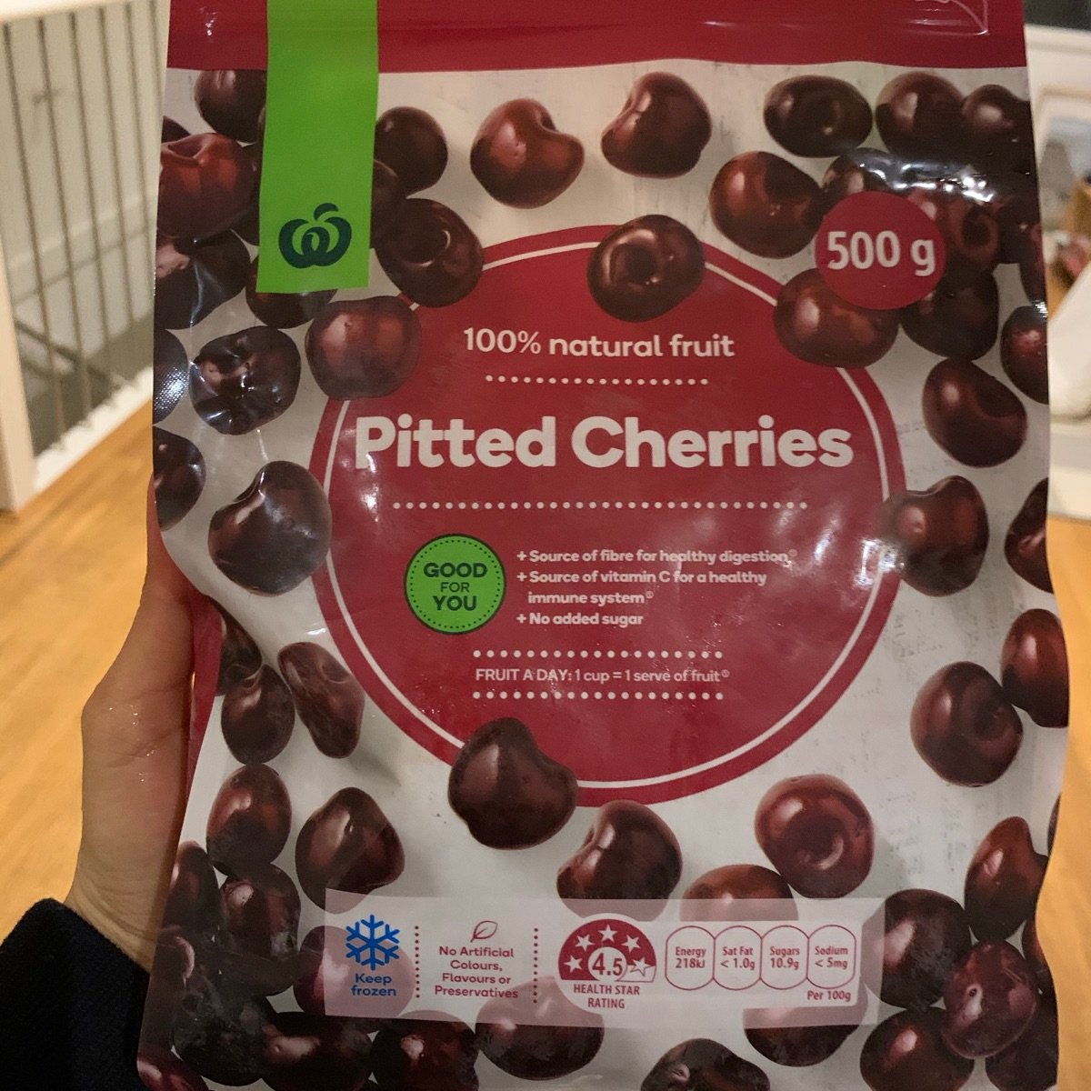 Woolworths (Australia) Frozen Cherry Reviews abillion