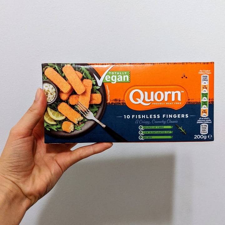 photo of Quorn Fishless Fingers shared by @paloma on  12 Apr 2020 - review