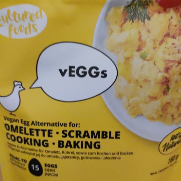 review photo of Cultured Foods Vegan Egg Alternative For Omelette, Scramble, Cooking, Baking shared by @micio on 21 Aug 2022 - review