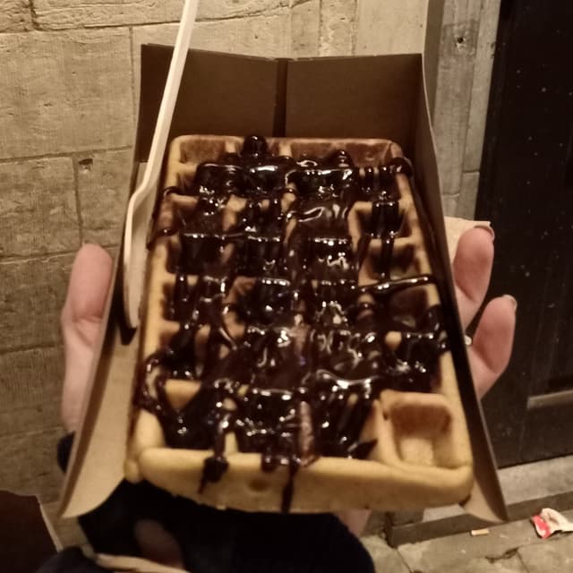Photo of the dish “Waffle with Chocolate”