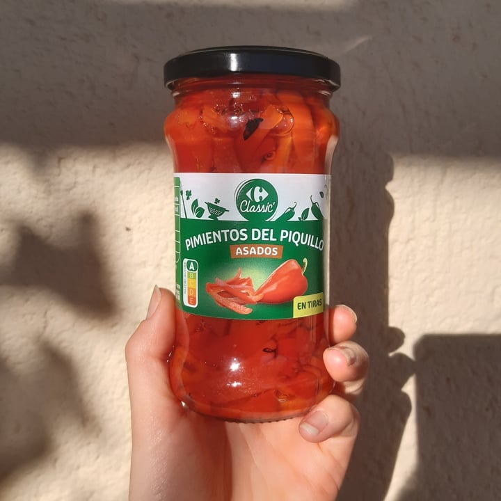 photo of Carrefour Pimientos de Piquillo en rodajas shared by @criisfdez on  18 Dec 2021 - review