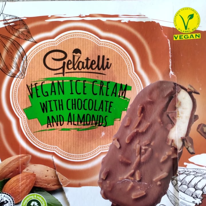 review photo of Gelatelli Vegan Ice Cream with Chocolate and Almonds shared by @saulgoodman on 02 Jun 2022 - review