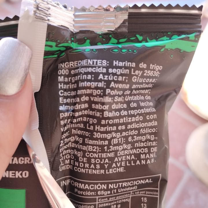photo of Neko Alfajor De Dulce De Leche De Almendras shared by @nazarenamorello on  13 Dec 2022 - review
