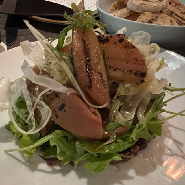 Foto del piatto “Fennel and Grilled Pear Salad”
