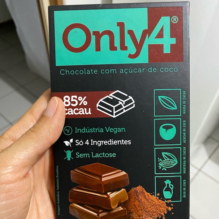 review photo of Only4 Only4 Chocolate Com Açúcar De Coco shared by @samia111 on 09 Jul 2022 - review