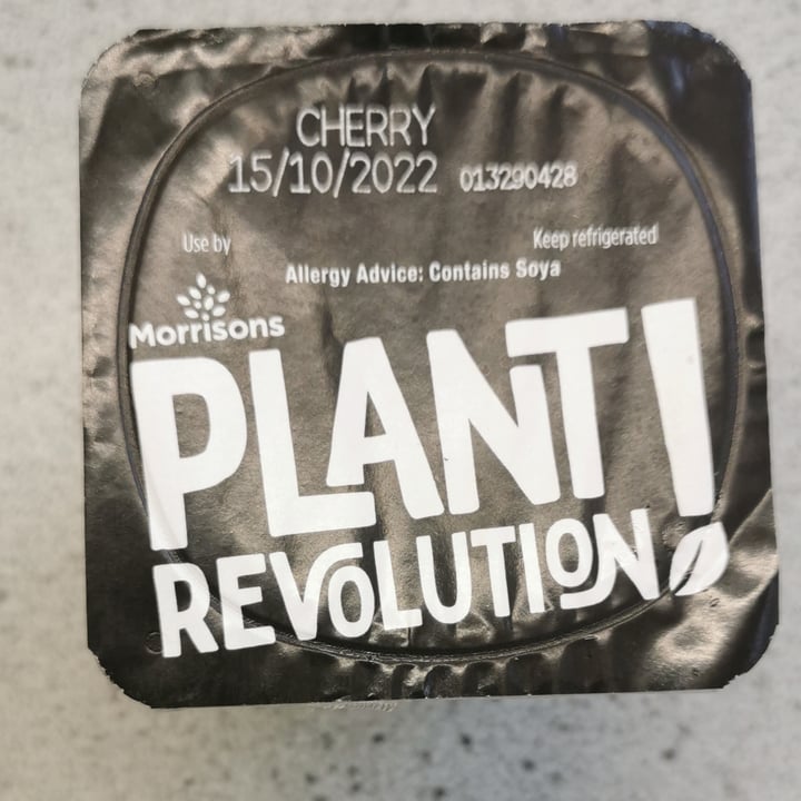 review photo of Morrisons plant revolution Cherry Yogurth shared by @marieco on 05 Oct 2022 - review