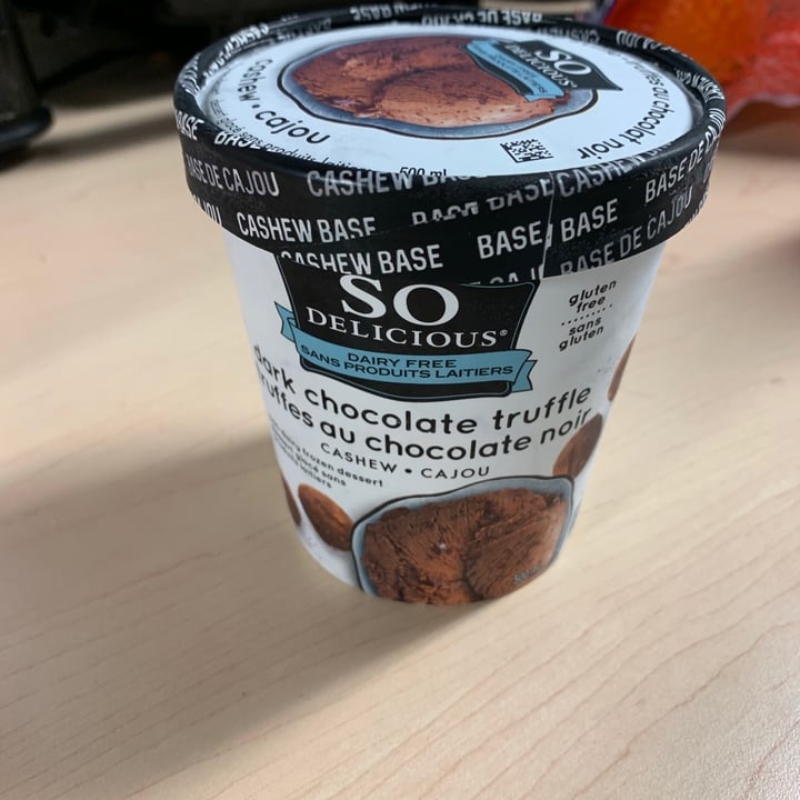 review photo of So Delicious Dairy Free Dark Chocolate Truffle Cashewmilk Frozen Dessert shared by @silvita66 on 29 Jun 2021 - review