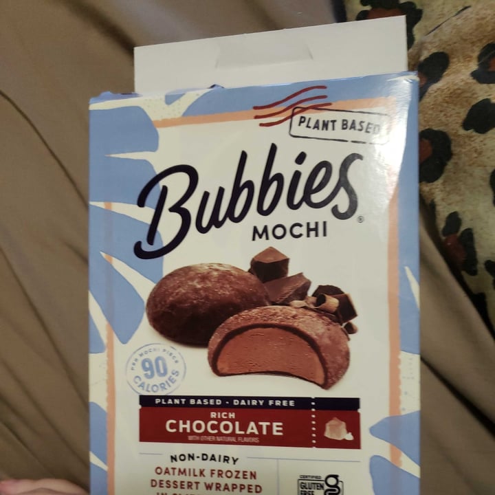 photo of Bubbies Non-dairy chocolate mochi shared by @dollhouse on  08 Jul 2022 - review