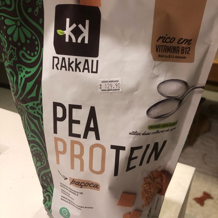 photo of Rakkau Pea protein paçoca shared by @luizas on  15 Oct 2022 - review