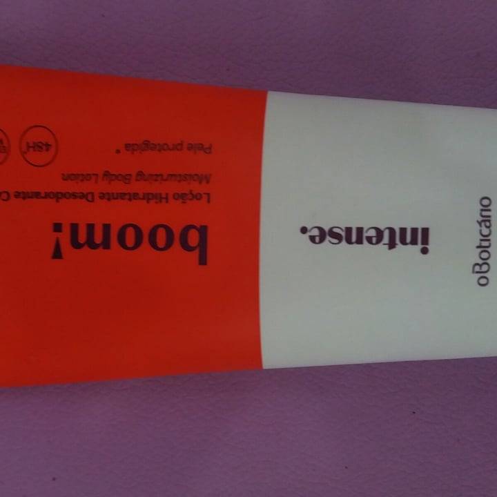 review photo of O Boticário boom Loção hidratante shared by @tamiscarneiro on 27 Nov 2022 - review