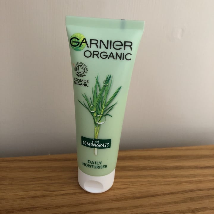 photo of Garnier Organic daily moisturiser shared by @jridley on  29 Apr 2020 - review