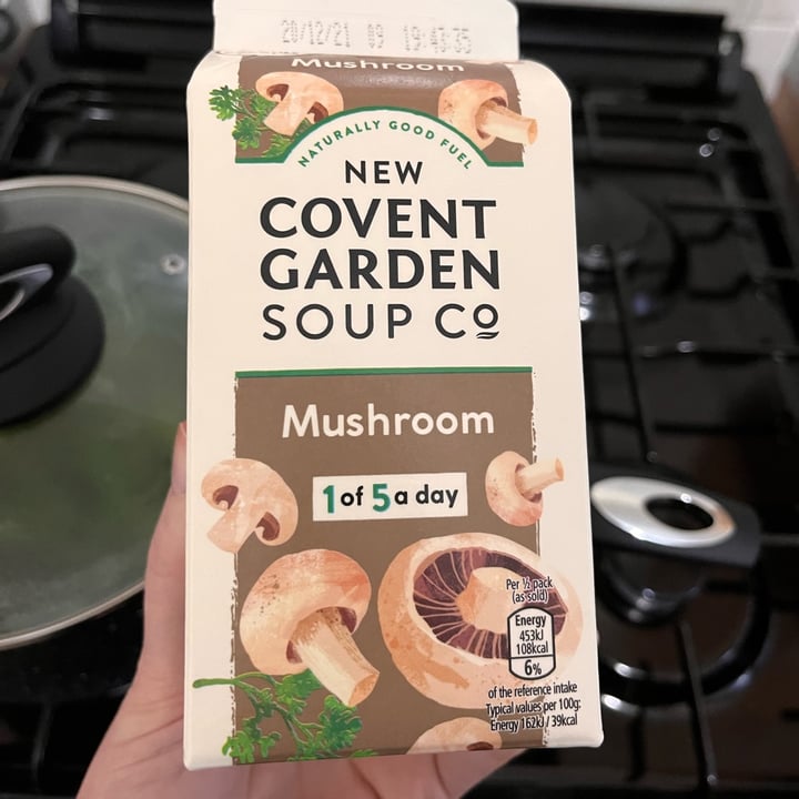 photo of New Covent Garden Soup Co Mushroom shared by @ameriamber on  01 Dec 2021 - review